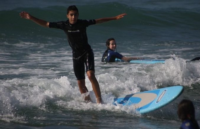 Equilibrismos en el mar.